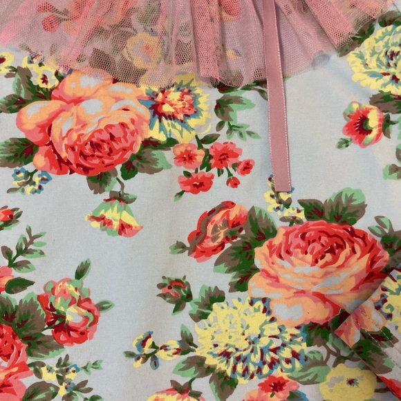 Miss B  NWOT Little girls floral top. - Picture 2 of 5